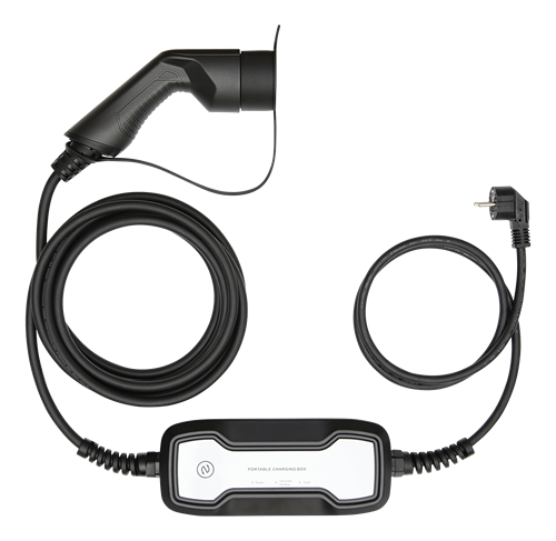 Deltaco e-Charge sähköauton laturi, 1-vaihe 3,6 kW 5 M - Sähköauton lataus - 930-EV1225 - 1