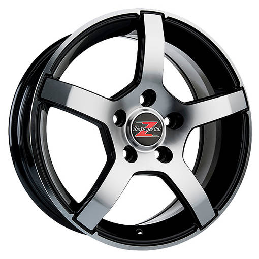 Inverno Black Polished 7.5x17 - 17" alumiinivanteet - VT76795 - 1