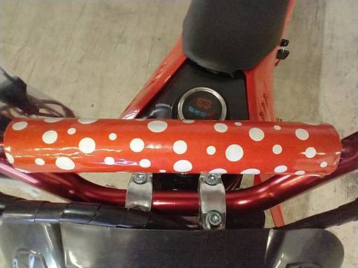 Kids Cross Ohjaustangon pehmike, punainen - Kids Cross varaosat  - VT124805 - 1