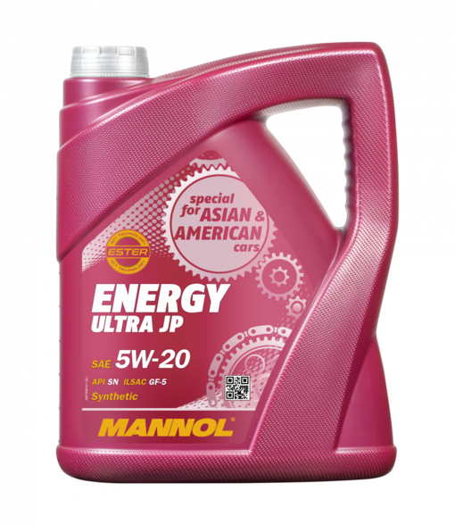 MANNOL ENERGY ULTRA JP 5W-20 API SN 5L MOOTTORIÖLJY - Moottoriöljyt - MN7906-5 - 1