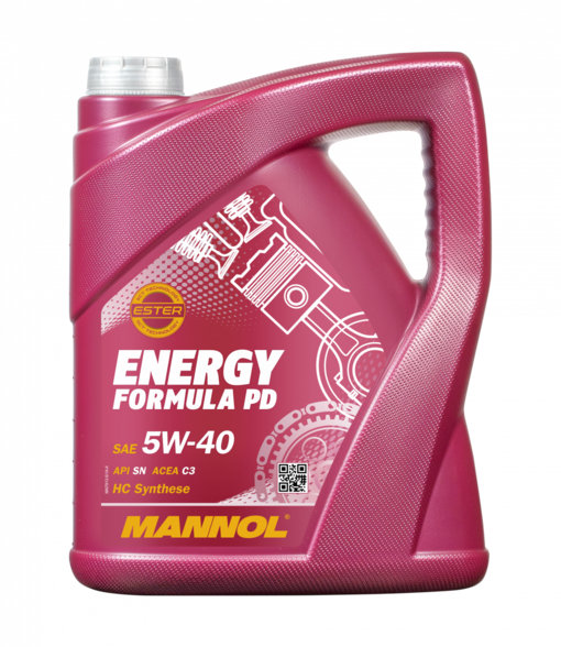 Mannol Energy Formula PD 5W-40 moottoriöljy 5 L - Moottoriöljyt - MN7913-5 - 1