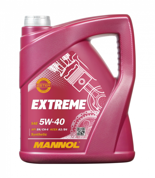 Mannol Extreme 5W-40 5 L moottoriöljy - Moottoriöljyt - MN7915-5 - 1