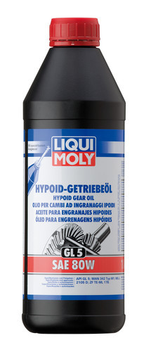 Peräöljy GL5 SAE 80W liqui moly 1L - Peräöljyt - 107-1025 - 1