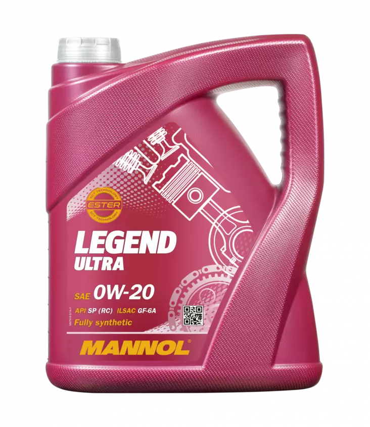 MANNOL 0W-20 LEGEND ULTRA 7918 5L - Moottoriöljyt - MN7918-5 - 1