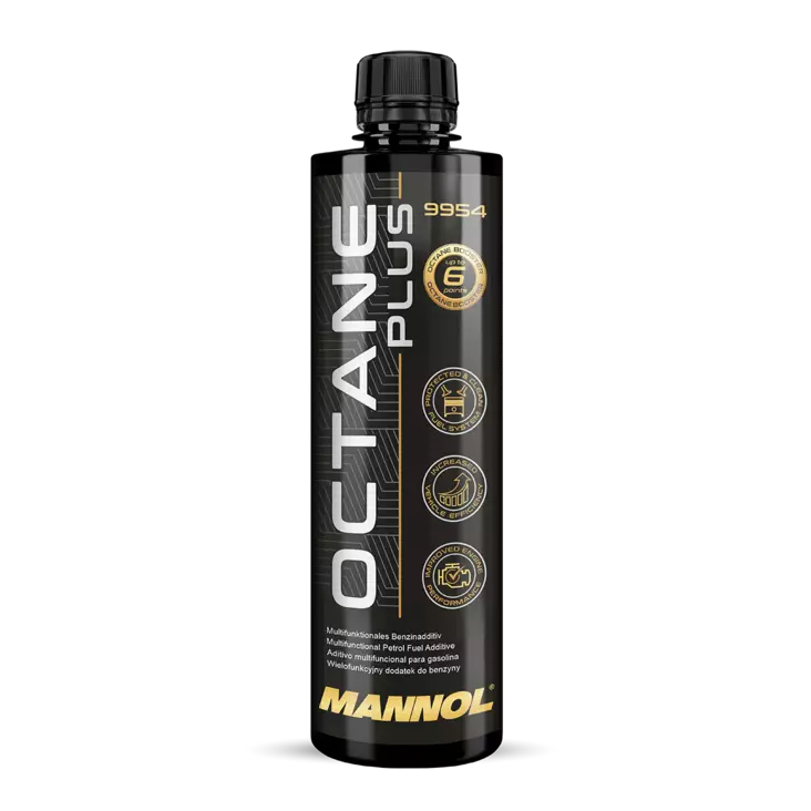 Mannol 9954 octane plus bensiinimoottorin lisäaine 450 ml - Öljyn ja polttoaineen lisäaineet - MN9954-045 - 1