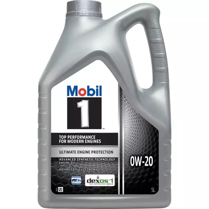 Mobil 1 0W-20 5L moottoriöljy - Moottoriöljyt - 117-157705 - 1