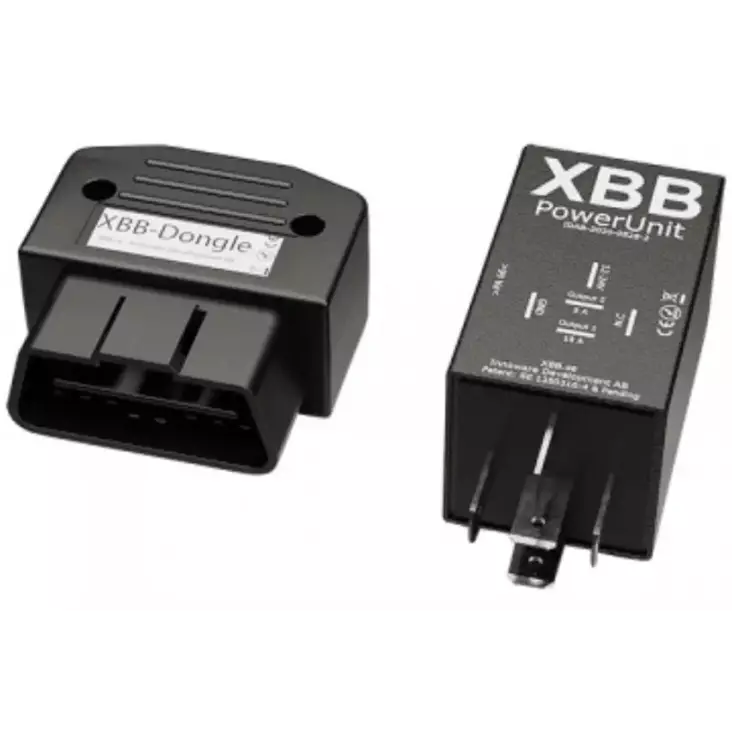 XBB obd dongle ja power unit rele lisävaloille - Asennustarvikkeet - 375-270425 - 1
