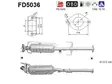 AS Hiukkassuodatin DPF | 098-FD5036 - Pakoputkien hiukkassuodattimet - 098-FD5036 - 1