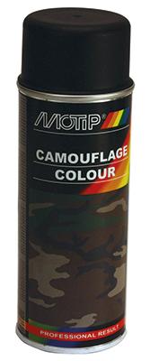 MAALI CAMO MUSTA RAL9021 400ML MOTIP - Spraypullot - 104-04206 - 1