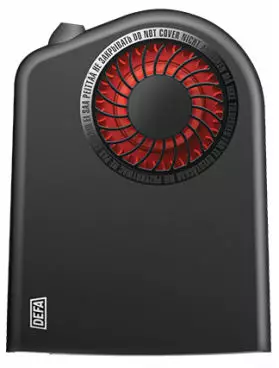 Defa sisätilanlämmitin Termini II 1400 Schuko - Sisätilanlämmittimet - D430056 - 1
