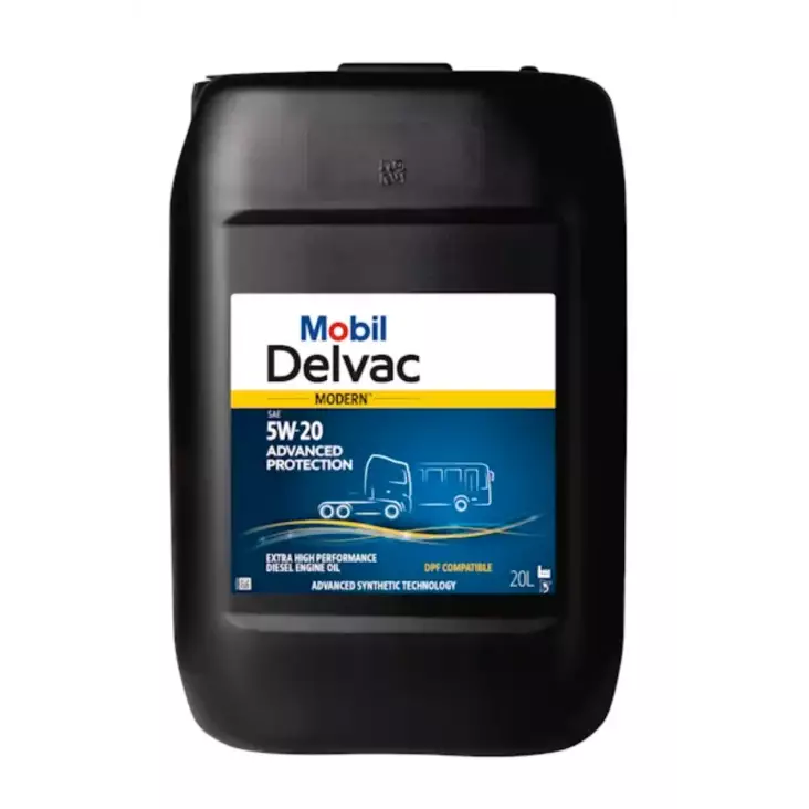 Mobil 1 delvac M 5W-20 ADV PRO dieselmoottoriöljy 20L - Raskaankaluston moottoriöljyt - 117-157626 - 1