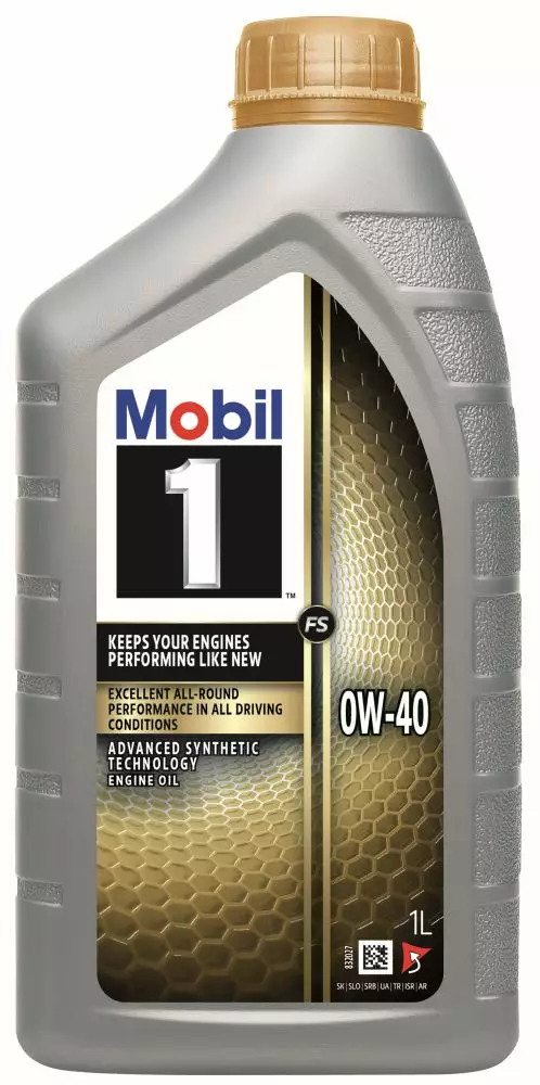 Mobil 1 FS 0W-40 moottoriöljy 1L - Moottoriöljyt - 117-157296 - 1