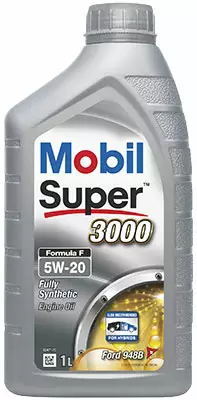 Mobil super 3000 formula F 5W-20 moottoriöljy 1L - Moottoriöljyt - 117-152866 - 1