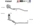 Volkswagen DPF hiukkassuodatin | AS 098-FD5307 - Pakoputkien hiukkassuodattimet - 098-FD5307 - 1