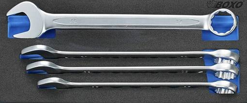 BOXO KIINTOLENKKIAVAINSARJA 27-32MM - Työkaluvaunut - 284-BX057 - 1