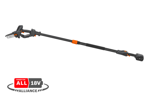 HUSQVARNA AKKUOKSASAHA ASPIRE PE5-P4A JATKOVARRELLA - Akkupensasleikkurit ja oksasahat - 9706214-07 - 1