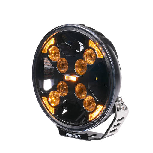 Lisävalo Purelux Black pyöreä 18 cm 60 W ref 40 - Pyöreät lisävalot - HS12237 - 1