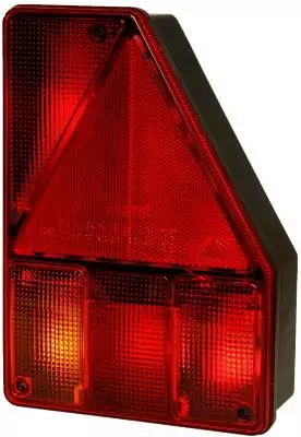 Aspöck takavalo Earpoint 1 oikea 179x256x84 mm - Peräkärryn valot - 24-4201-007 - 1