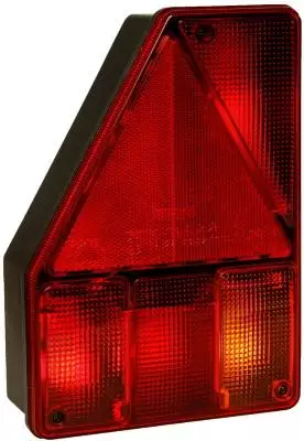 Aspöck takavalo Earpoint 1 vasen 179x256x84 mm - Peräkärryn valot - 24-4001-007 - 1