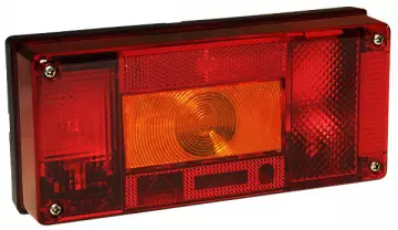 Aspöck takavalo Midipoint 1 oikea 220x100x52 mm - Peräkärryn valot - 24-6210-007 - 1