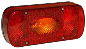 Aspöck takavalo Midipoint 2 oikea 218x98x57 mm - Peräkärryn valot - 24-3200-007 - 1