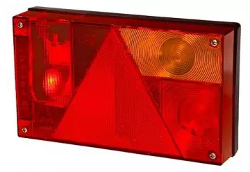 Aspöck takavalo Multipoint 1 oikea 240x140x52 mm - Peräkärryn valot - 24-5200-007 - 1