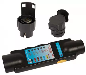 K27 perävaunupistoketesteri 7/13 napaa - Muut peräkärrytarvikkeet - 082-PVT27 - 1