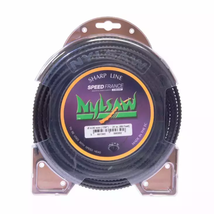Nylsaw trimmerin nailonsiima nelikulmainen 4,5 MM 16 M - Siimat ruohotrimmeriin - 6-187 - 1