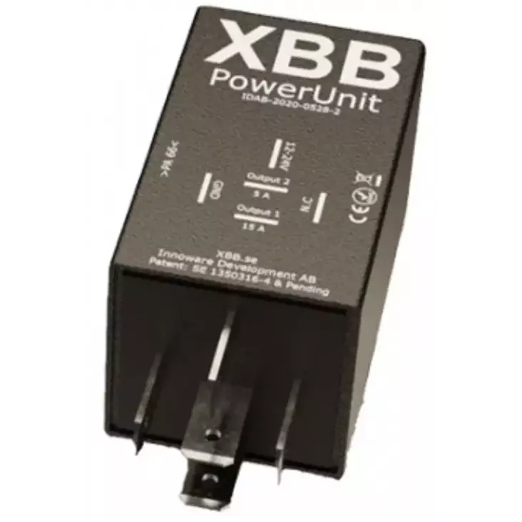 XBB power unit rele lisävaloille - Asennustarvikkeet - 375-270427 - 1
