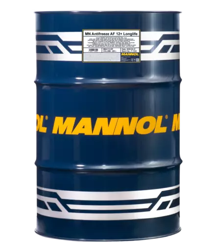 MANNOL JÄÄHDYTINNESTE PUNAINEN AF12+ LONGLIFE 208 L - Jäähdytinnesteet ja lisäaineet - MN4112-208 - 1
