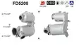 AS Hiukkassuodatin DPF | 098-FD5208 - Pakoputkien hiukkassuodattimet - 098-FD5208 - 1