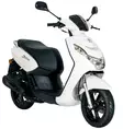 Peugeot Kisbee 50 E5+ valkoinen skootteri - Mopot ja Skootterit polttomoottorilla - KSBSZ2F8 - 1