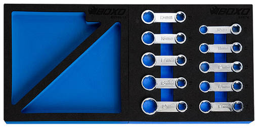 BOXO LENKKIAVAINPÄÄT MOMENTTIAVAIMEEN 3/8" - Työkalumoduulit vaunuihin - 284-BX638 - 1