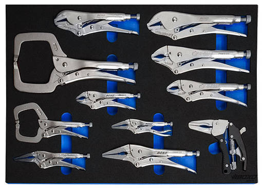 BOXO LUKKOPIHTISARJA 11-OSAA - Työkaluvaunut - 284-BX618 - 1