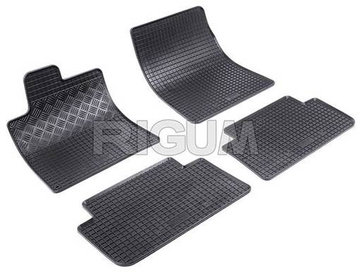 Kumimattosarja Peugeot 407 2004-2010 - Peugeot kumimattosarjat - 878-PEU008 - 1