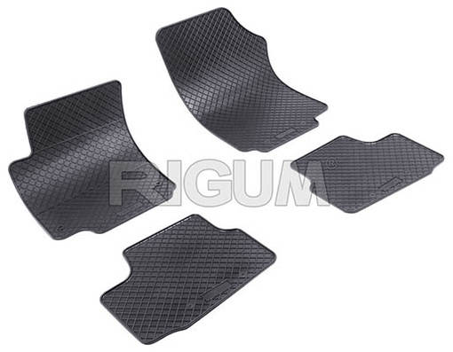 Kumimattosarja Skoda Citigo HB 2011- - Skoda kumimattosarjat - 878-SKO018 - 1