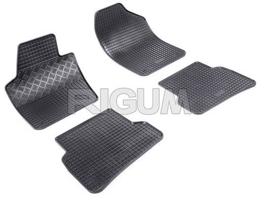 Kumimattosarja VW Polo 2009-2014 - Volkswagen kumimattosarjat - 878-VW018 - 1