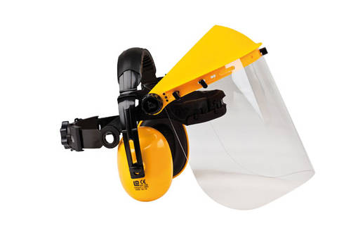 Kuulo- ja kasvosuojainyhdistelmä - Metsurin kypärät ja varusteet - 6-698 - 1