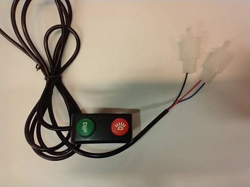 Lasten/Caravan Kruiser: Äänimerkin ja valon kytkin - Lasten Kruiser varaosat - VT125698 - 1