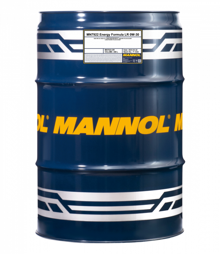 MANNOL 0W-30 ENERGY FORMULA LR 7922 208L MOOTTORIÖLJY - Moottoriöljyt - MN7922-208 - 1