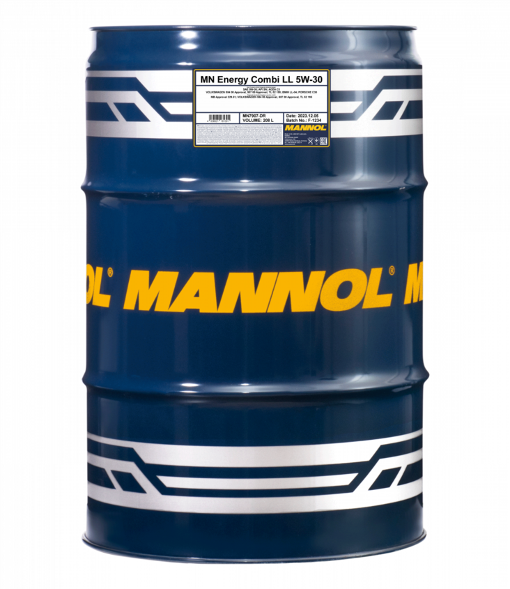MANNOL 5W-30 ENERGY COMBI LL 7907 208L MOOTTORIÖLJY - Moottoriöljyt - MN7907-208 - 1