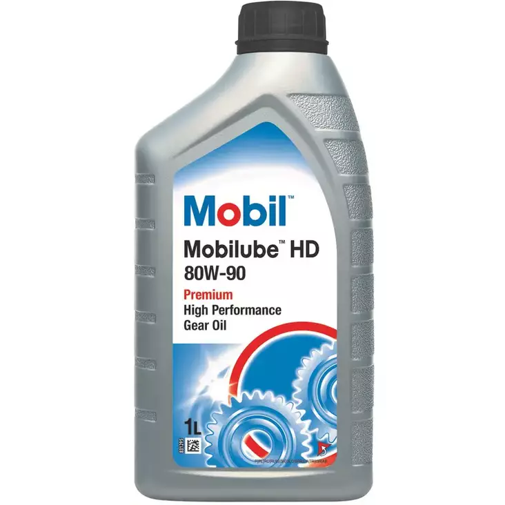 Mobil Mobilube HD 80W-90 vaihteisto, vetopyörästö öljy 1L - Raskaankaluston vaihteisto- ja peräöljyt - 117-157288 - 1