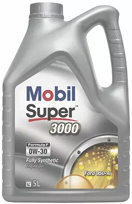 Mobil super 3000 formula F 0W-30 moottoriöljy 5L - Moottoriöljyt - 117-154488 - 1