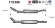 Citroën / Opel / Peugeot / Toyota DPF hiukkassuodatin | AS 098-FR5289 - Pakoputkien hiukkassuodattimet - 098-FR5289 - 1