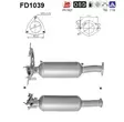 Volvo DPF hiukkassuodatin | AS 098-FD103 - Pakoputkien hiukkassuodattimet - 098-FD1039 - 1