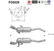 Nissan / Opel / Renault DPF hiukkassuodatin | AS 098-FD5029 - Pakoputkien hiukkassuodattimet - 098-FD5029 - 1