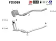 Volkswagen DPF hiukkassuodatin | AS 098-FD5099 - Pakoputkien hiukkassuodattimet - 098-FD5099 - 1