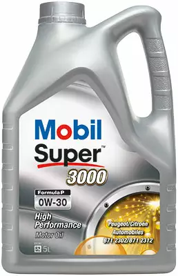 Mobil super 3000 formula P 0W-30 moottoriöljy 5L - Moottoriöljyt - 117-153779 - 1