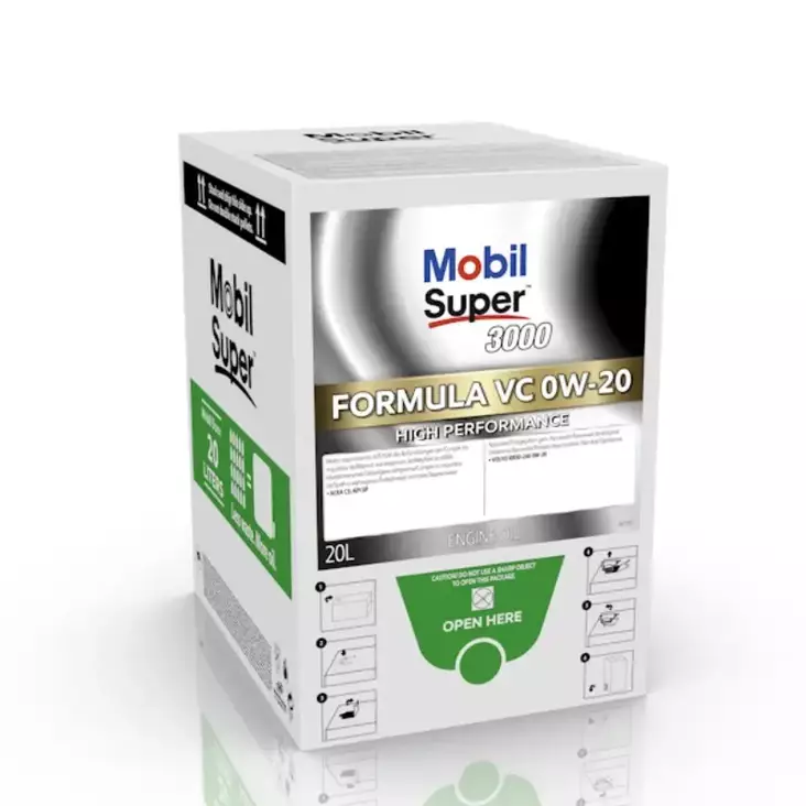 Mobil super 3000 formula VC 0W-20 moottoriöljy 20L - Moottoriöljyt - 117-155519 - 1