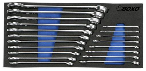 BOXO KIINTOLENKKIAVAINSARJA 6-24MM 19-OS - Työkaluvaunut - 284-BX006A - 1